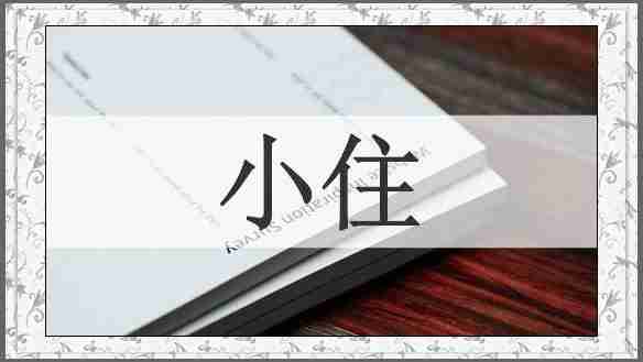 小住