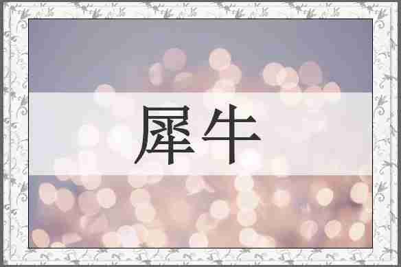 犀牛