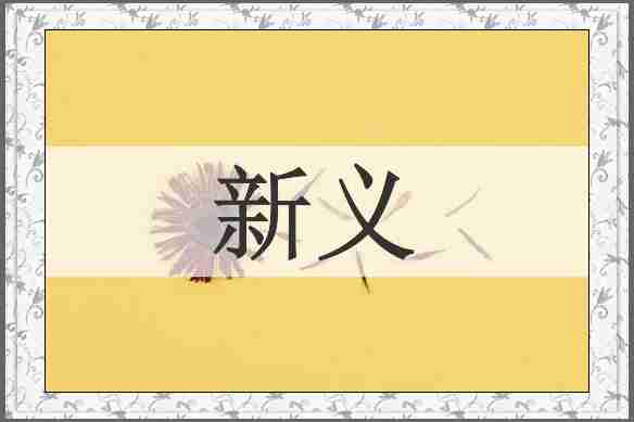 新义