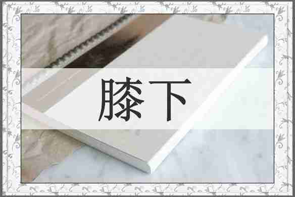 膝下
