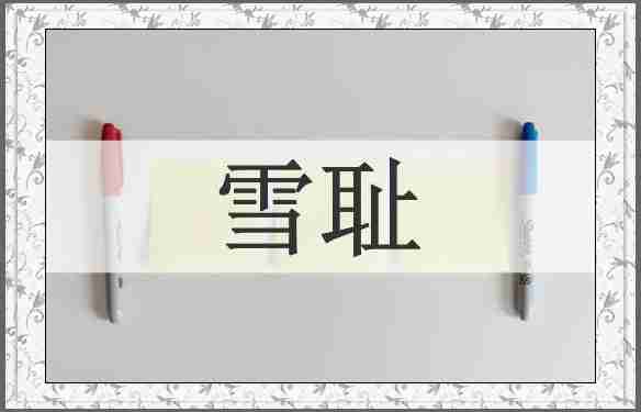 雪耻