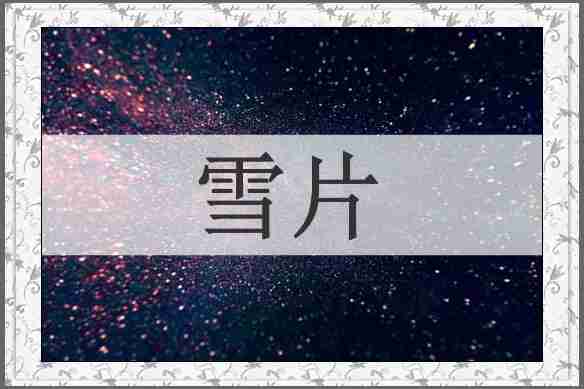 雪片