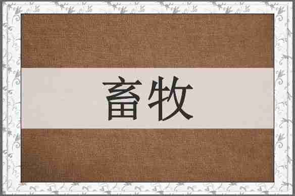 畜牧