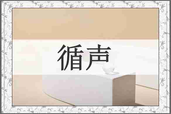 循声