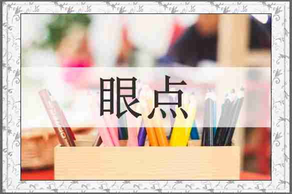 眼点