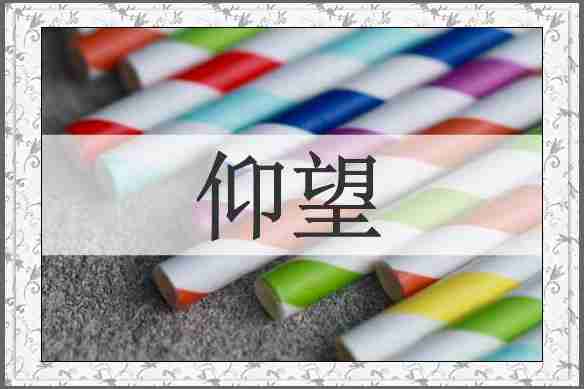 仰望
