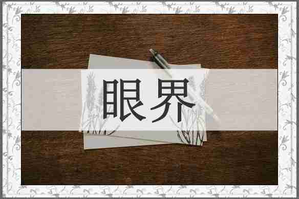 眼界
