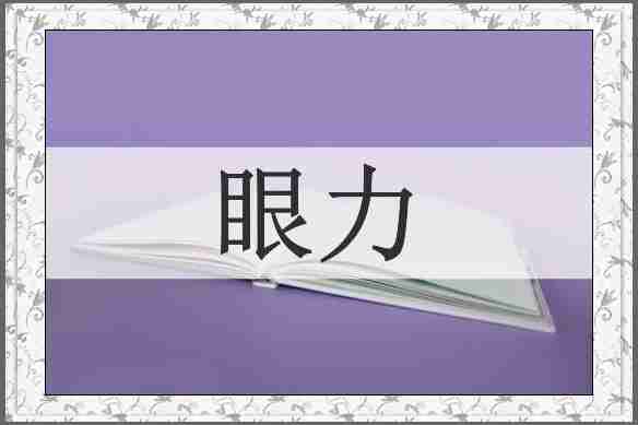 眼力