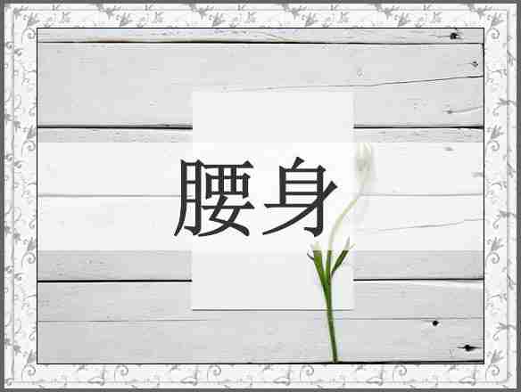 腰身