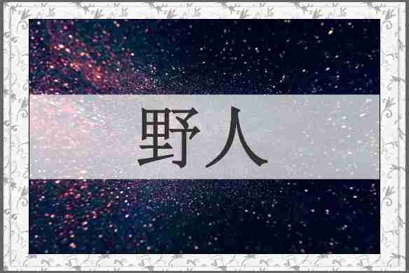 野人