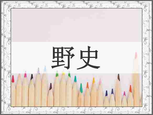野史