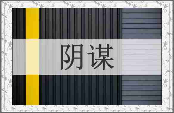 阴谋