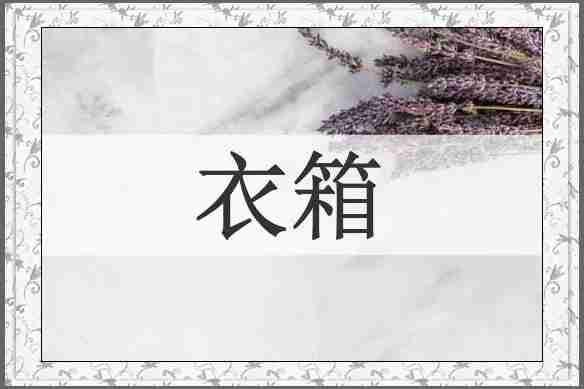 衣箱