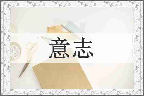意志