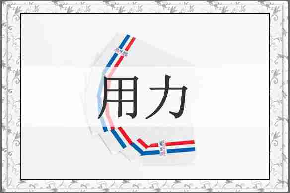 用力