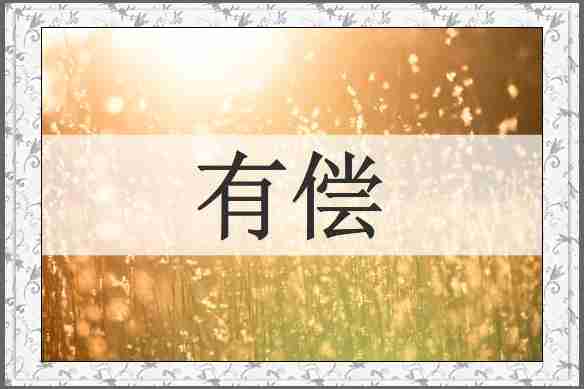 有偿