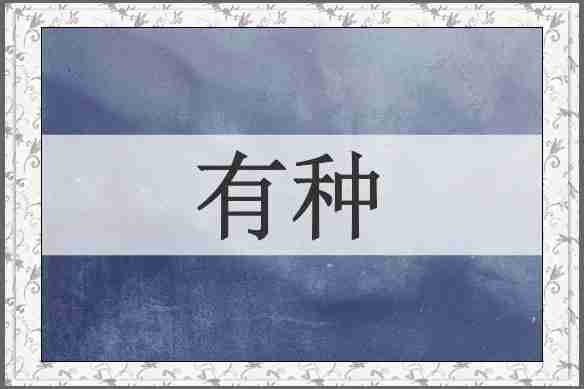 有种