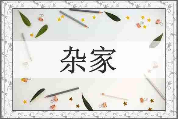 杂家