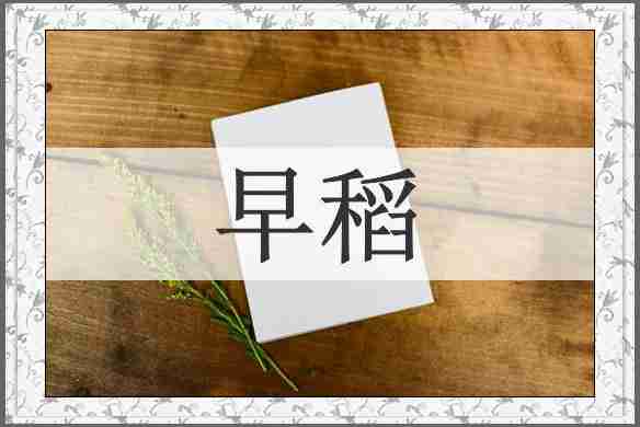 早稻