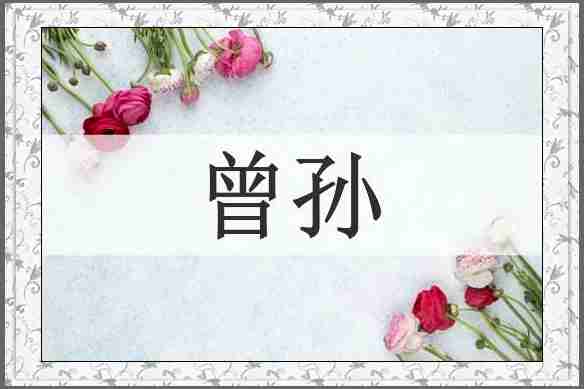 曾孙