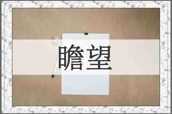瞻望