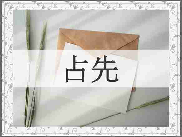占先