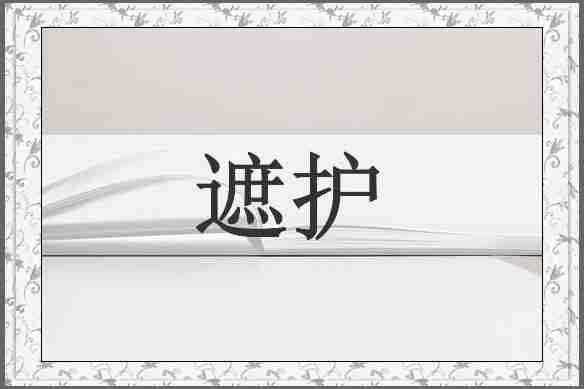 遮护