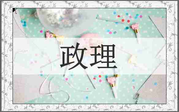 政理