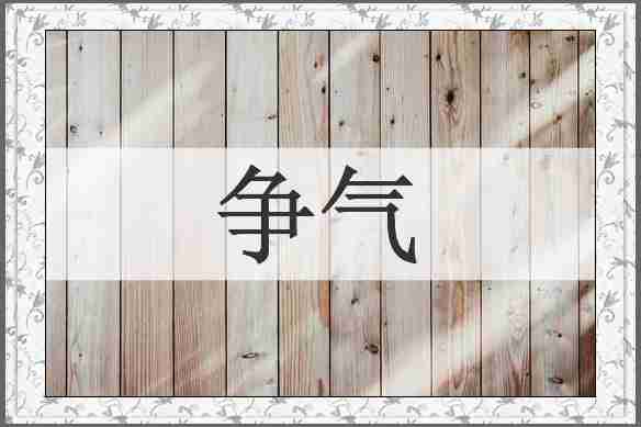 争气
