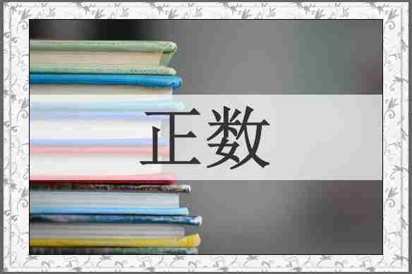 正数