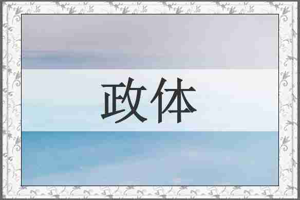 政体