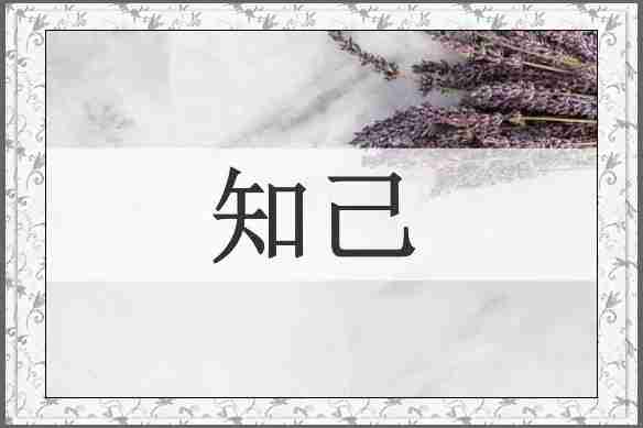 知己