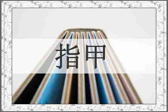 指甲
