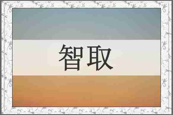 智取