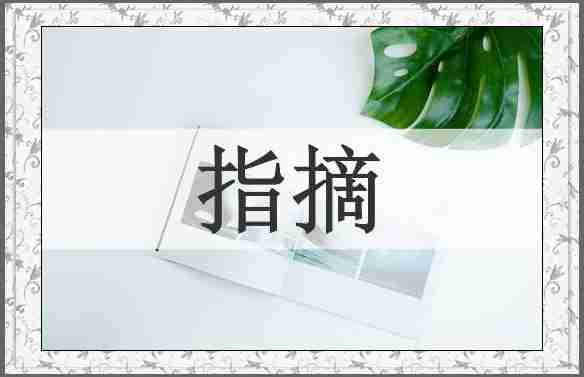 指摘