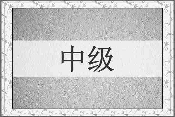 中级
