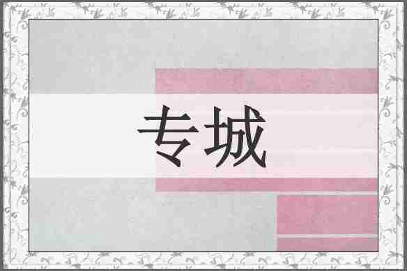 专城