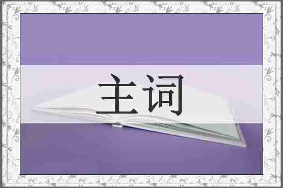 主词