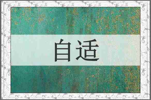 自适