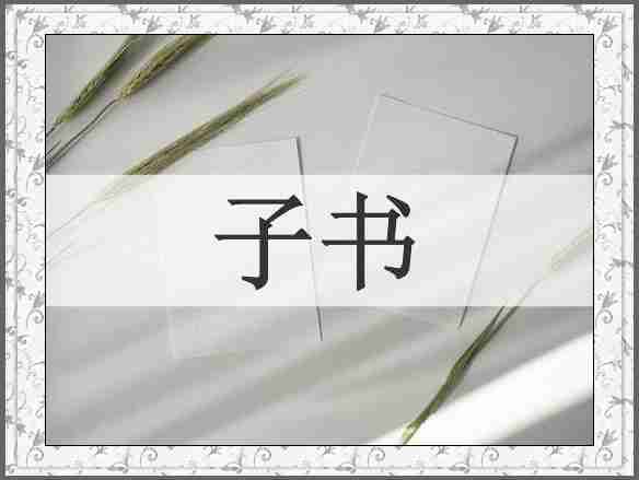 子书