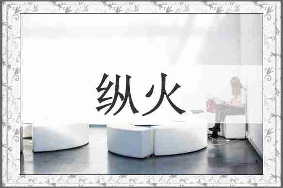 纵火