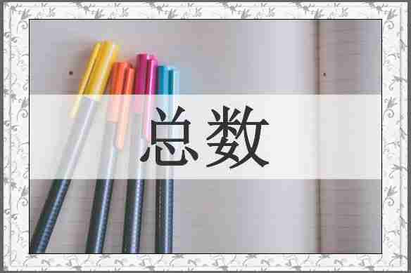 总数