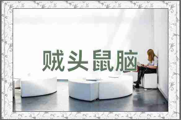 成语贼头鼠脑